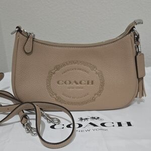 Coach Terri Shoulder Bag- Beige